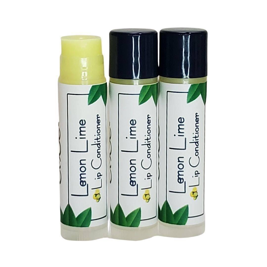 Lemon Lime Lip Conditioner 3-Pack - EmGe Naturals