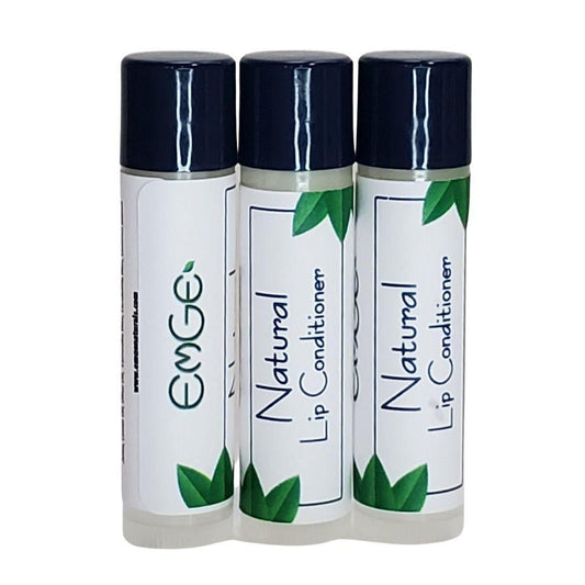 Natural Lip Conditioner 3-Pack - EmGe Naturals
