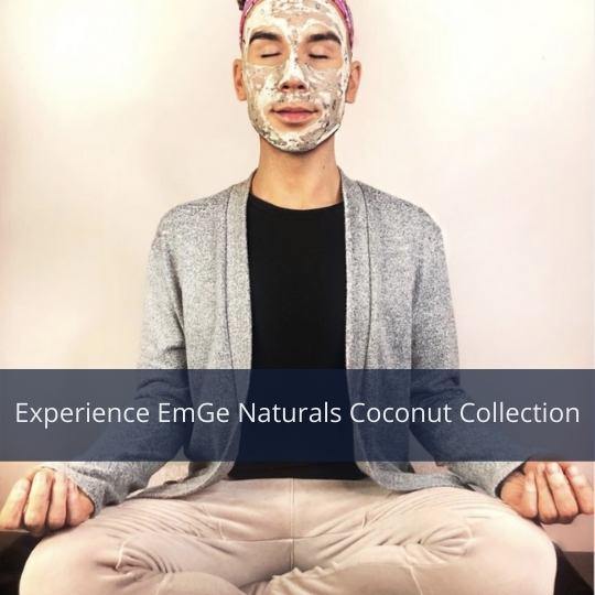 Influencer Review of Coconut Skincare Kit - EmGe Naturals