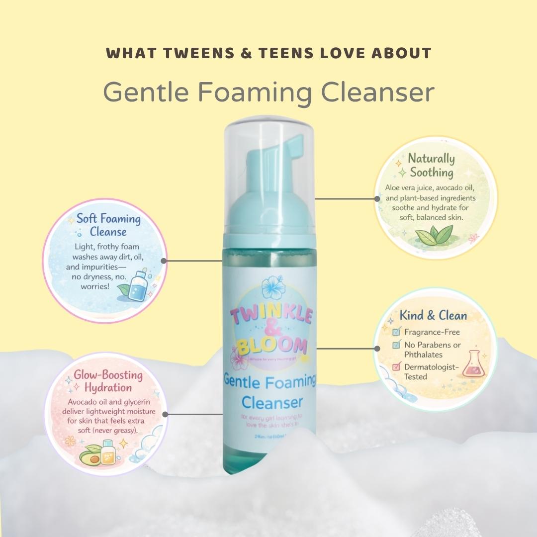 🌼Twinkle & Bloom Gentle Foaming Cleanser