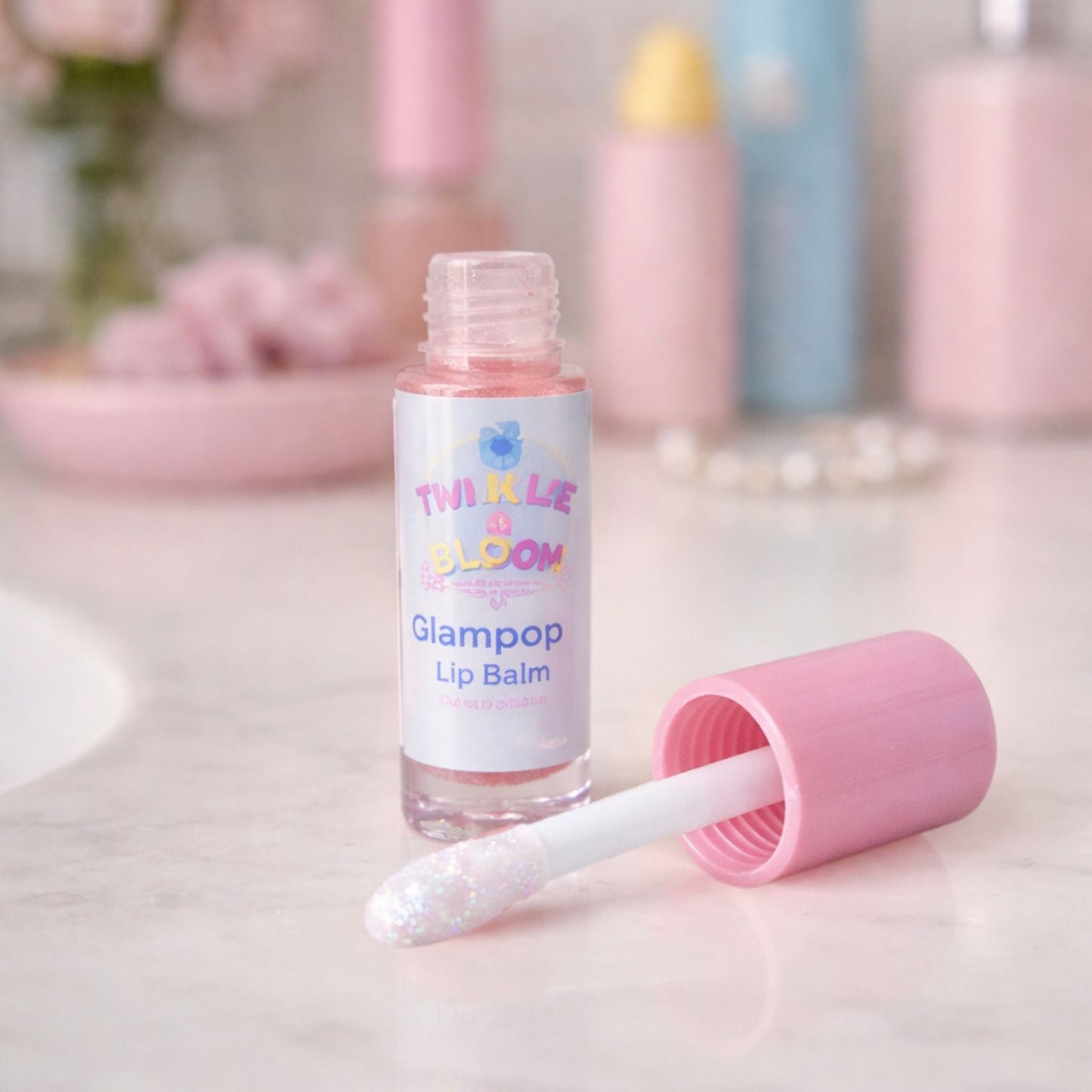 🌼Twinkle & Bloom Glampop Lip Balm Gloss