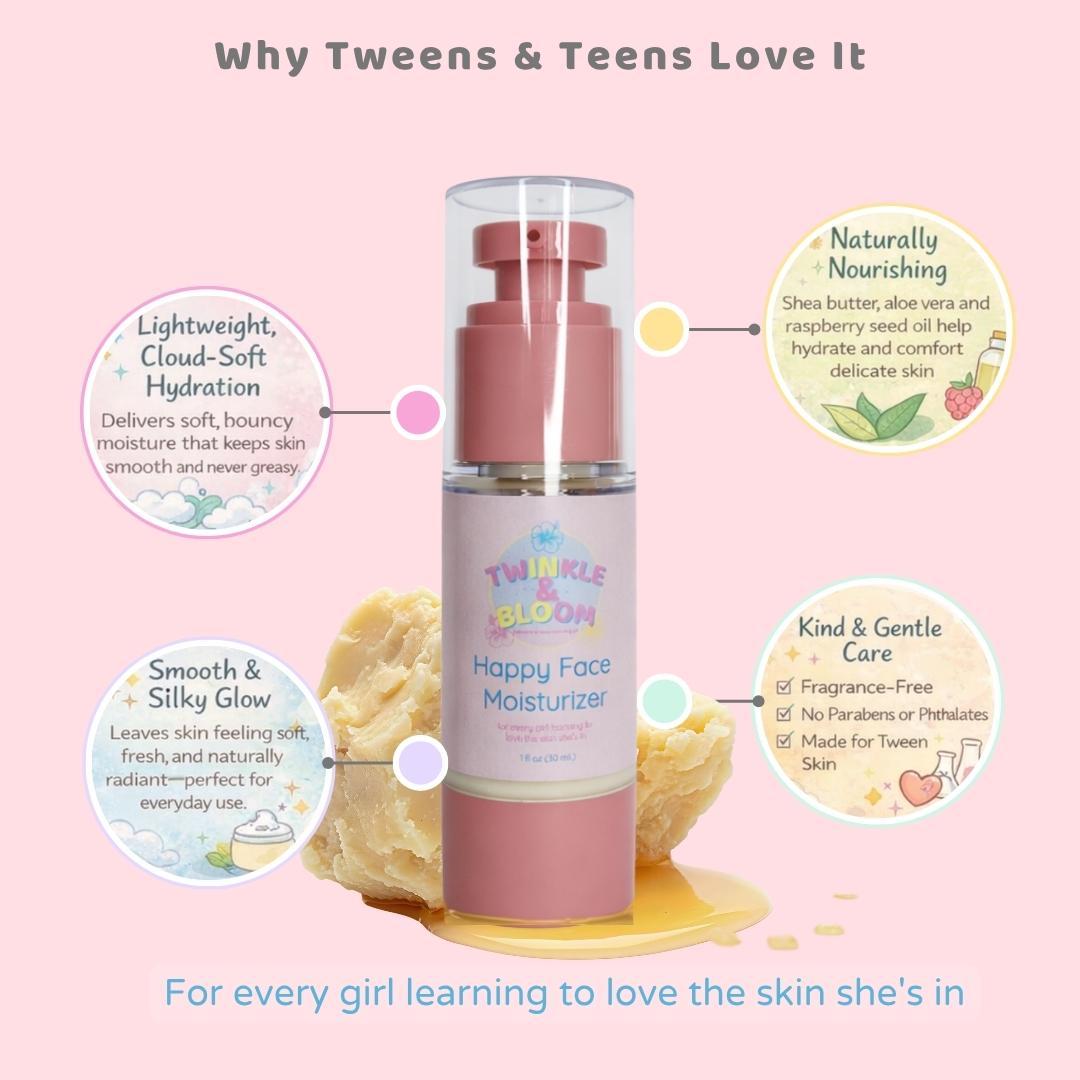 🌼Twinkle & Bloom Happy Face Moisturizer