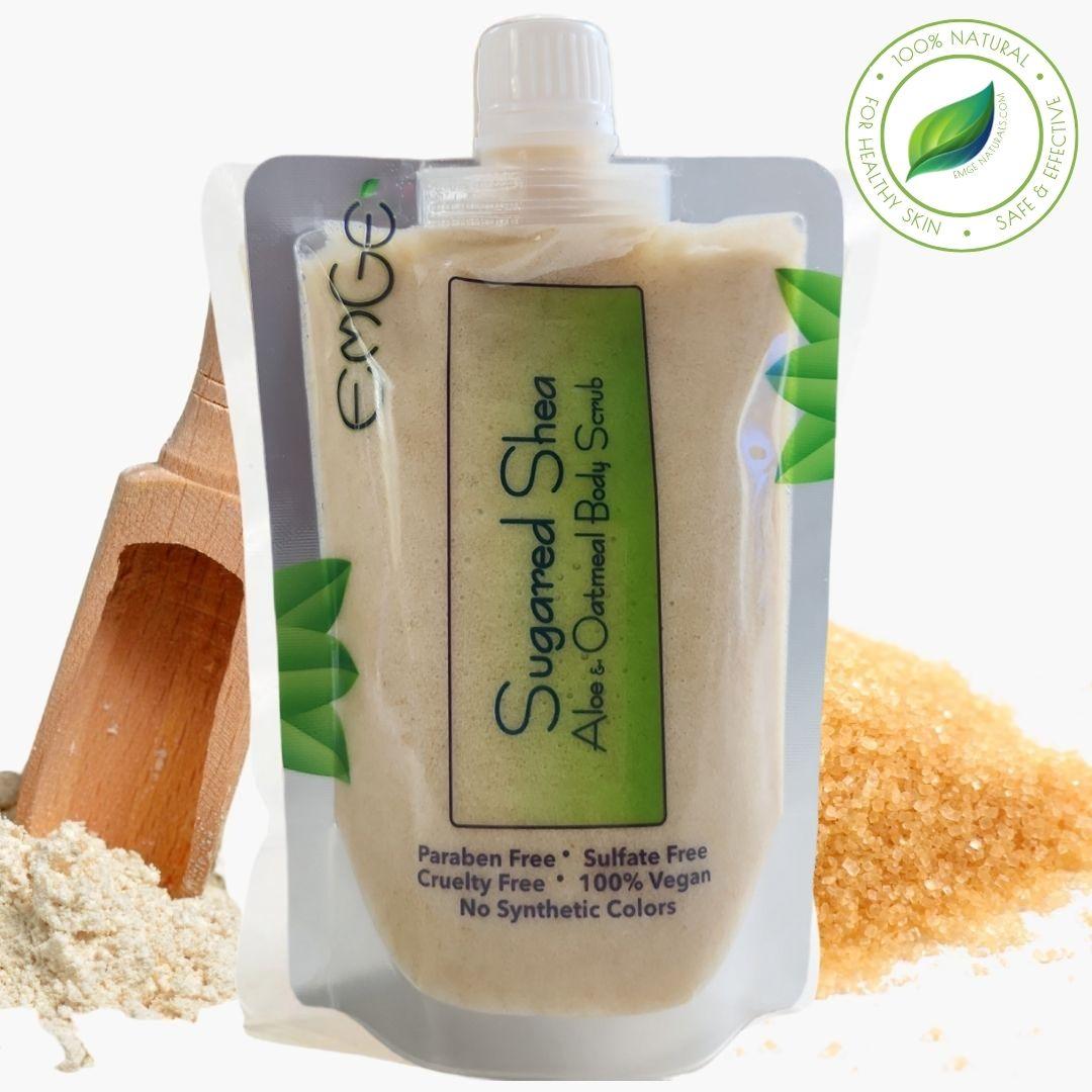 Sugared Shea Butter Body Scrub - EmGe Naturals