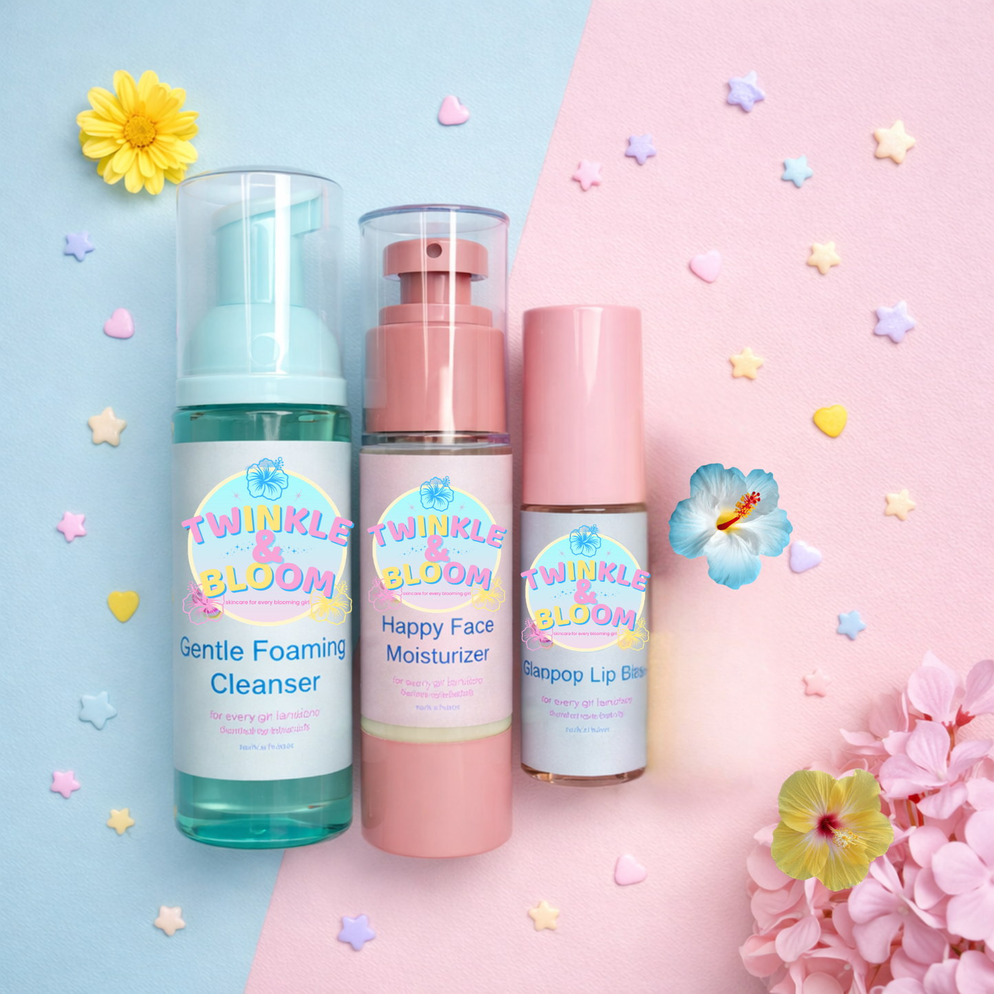 🌸Twinkle & Bloom First Glow Trio