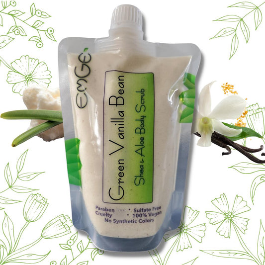 Green Vanilla Bean Body Scrub (8 oz)