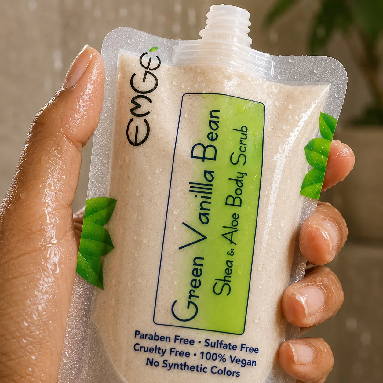 Green Vanilla Bean Body Scrub