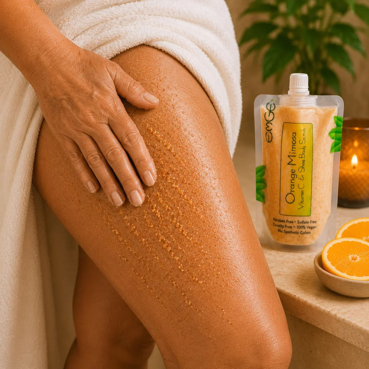 Orange Mimosa Body Scrub
