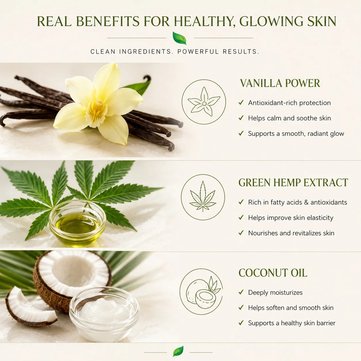 Green Vanilla Bean Body Scrub