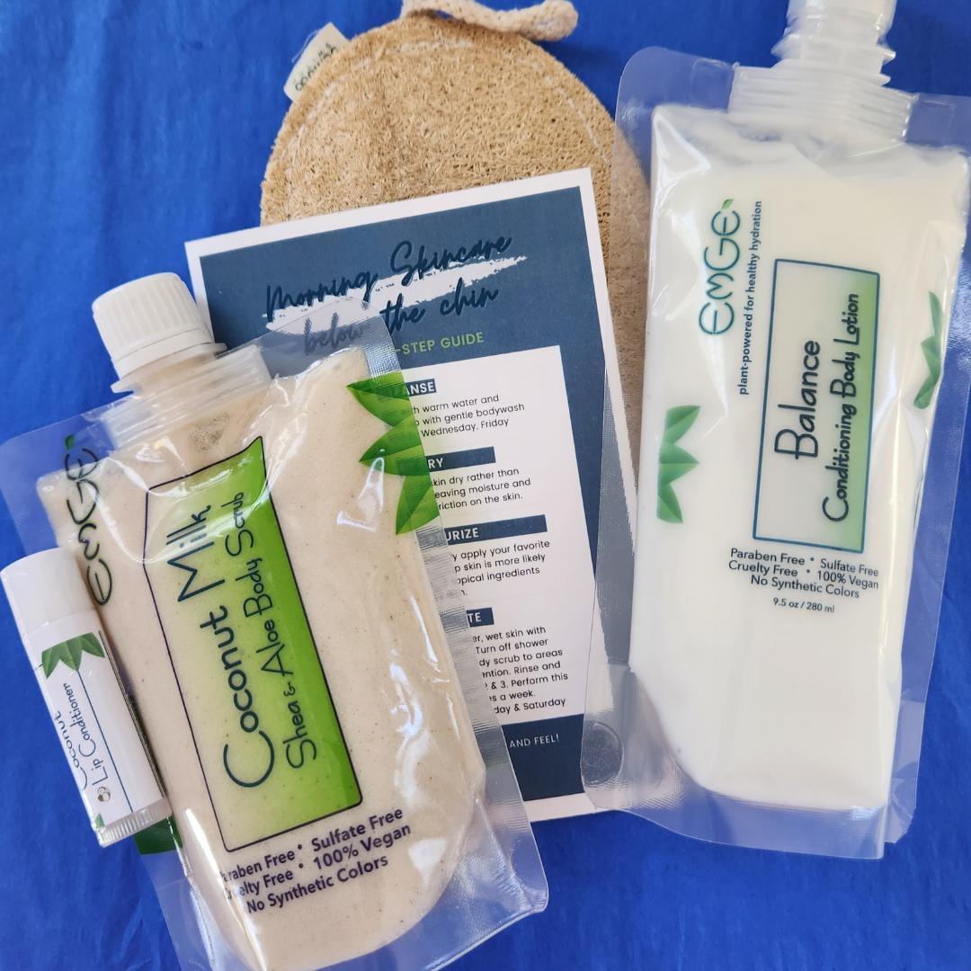 Smooth Hydration Legs & Body Care Kit by EmGe Naturals