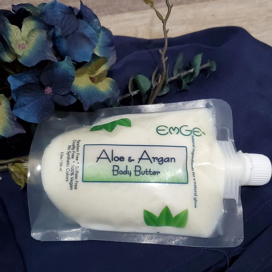 Aloe & Argan Body Butter - EmGe Naturals