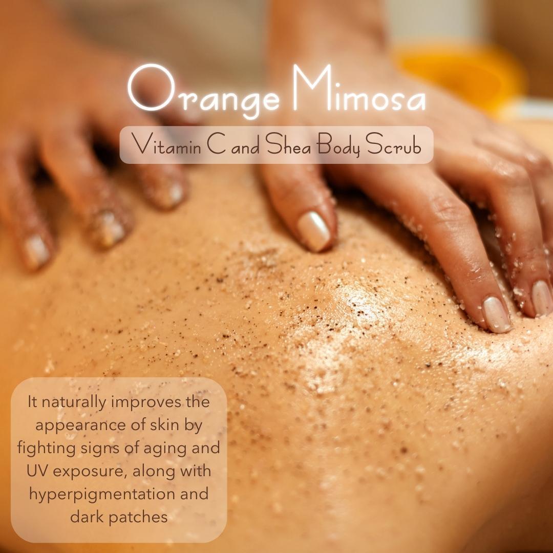 Orange Mimosa Body Scrub - EmGe Naturals